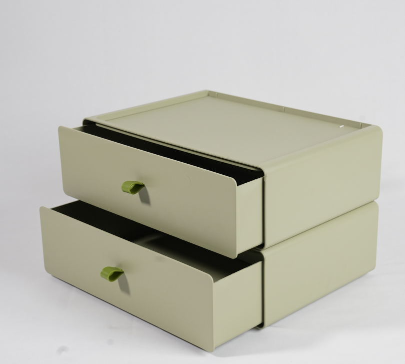 Pastel Stackable Drawer - Green | Large