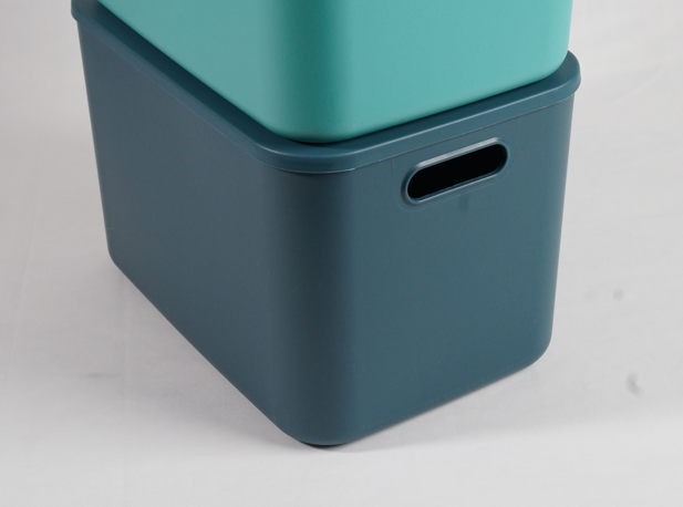 Pastel Stackable Bins with Lids - Large