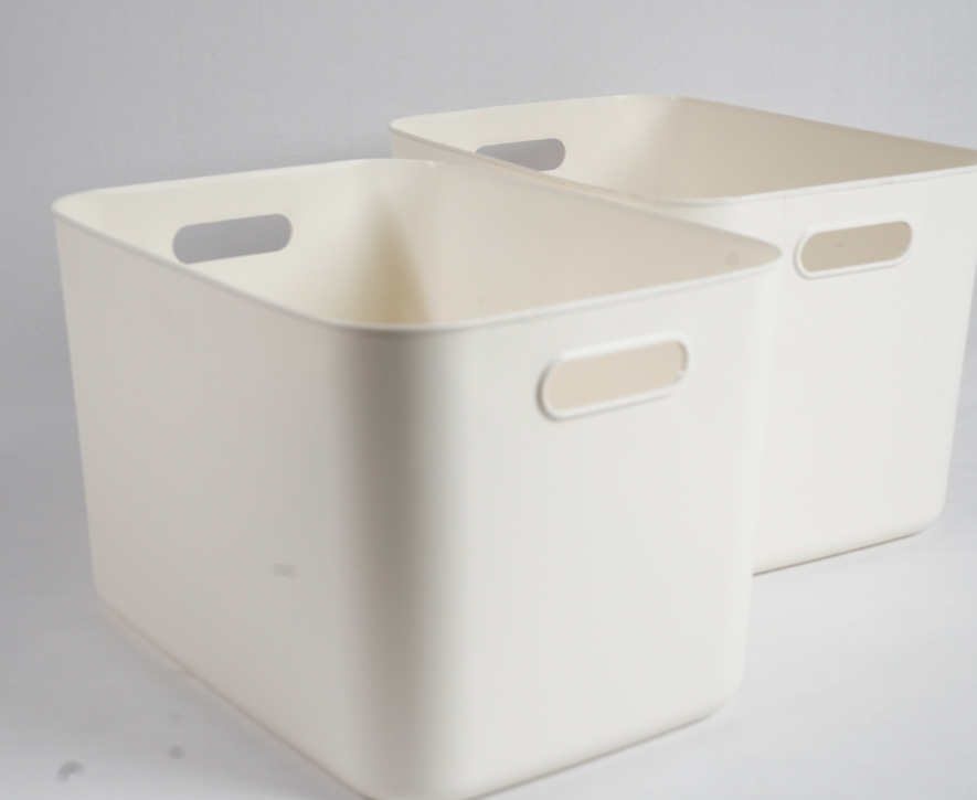 All-purpose Open Bin - White | Large