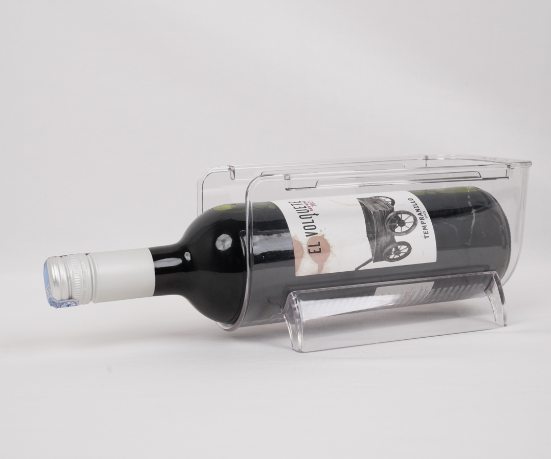 Stackable Wine & Can Holder - Transparent