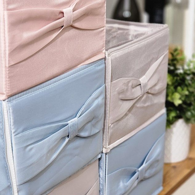 Premium Satin Wardrobe Organisers with Grids